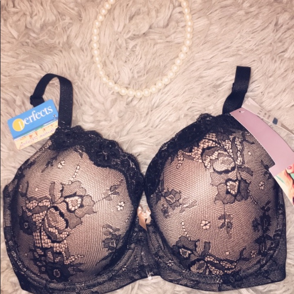 Beautiful Unlined Bra with Satin Ribbon Straps
